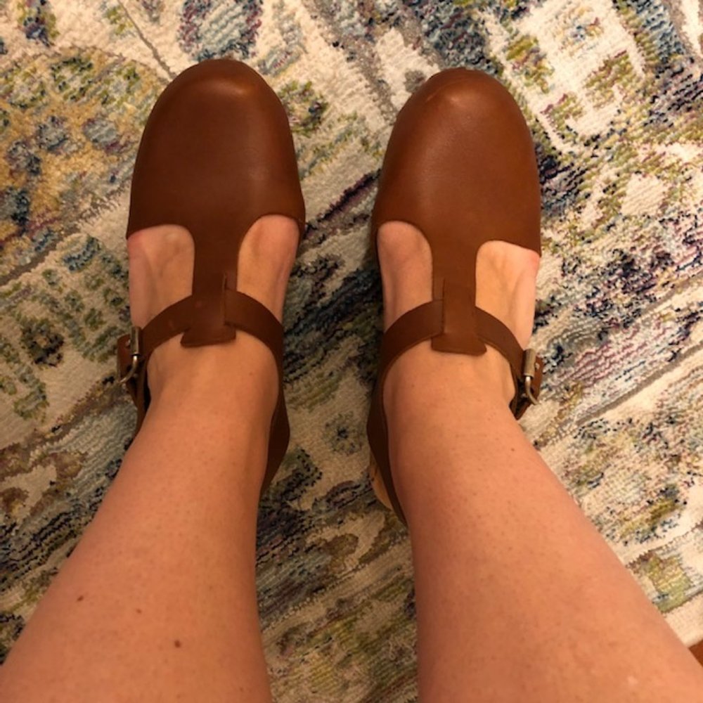 Lotta From Stockholm Highwood T-Bar Clogs